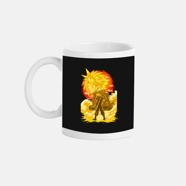 Great Wave Soldier-None-Mug-Drinkware-hypertwenty