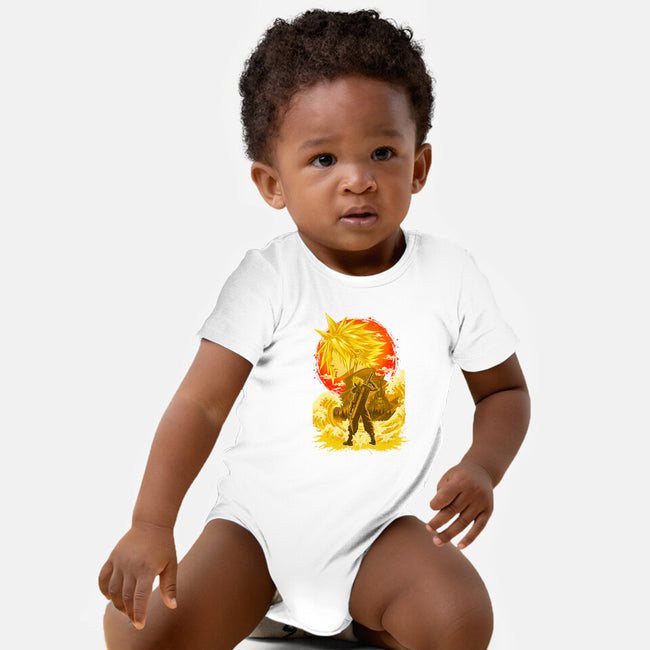 Great Wave Soldier-Baby-Basic-Onesie-hypertwenty