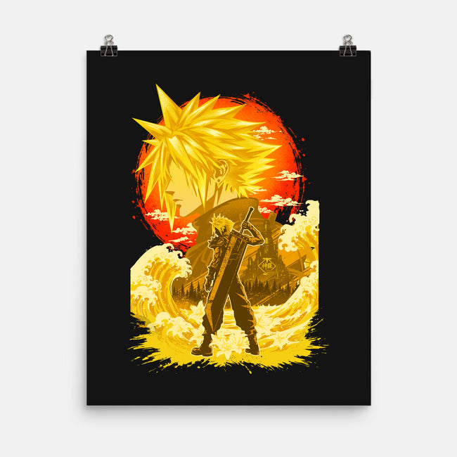 Great Wave Soldier-None-Matte-Poster-hypertwenty