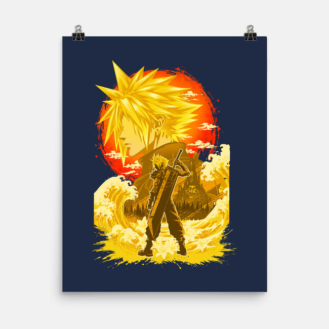Great Wave Soldier-None-Matte-Poster-hypertwenty