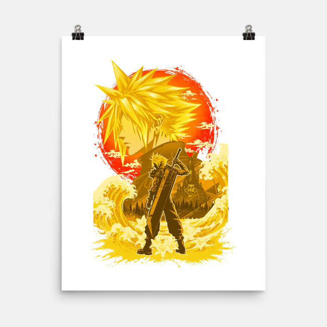 Great Wave Soldier-None-Matte-Poster-hypertwenty