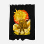 Great Wave Soldier-None-Polyester-Shower Curtain-hypertwenty