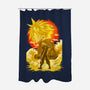 Great Wave Soldier-None-Polyester-Shower Curtain-hypertwenty
