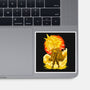 Great Wave Soldier-None-Glossy-Sticker-hypertwenty