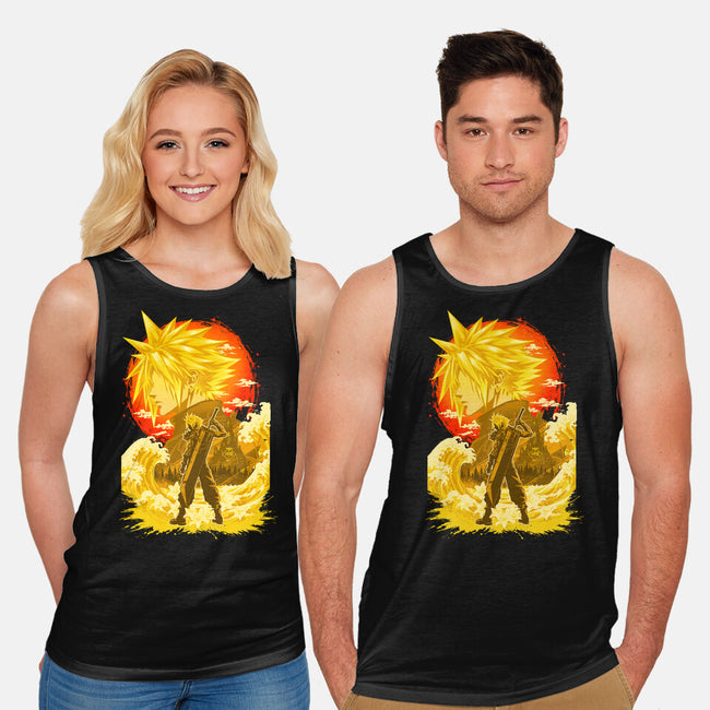 Great Wave Soldier-Unisex-Basic-Tank-hypertwenty