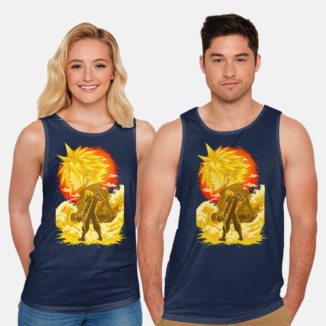 Great Wave Soldier-Unisex-Basic-Tank-hypertwenty
