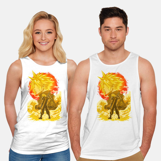 Great Wave Soldier-Unisex-Basic-Tank-hypertwenty
