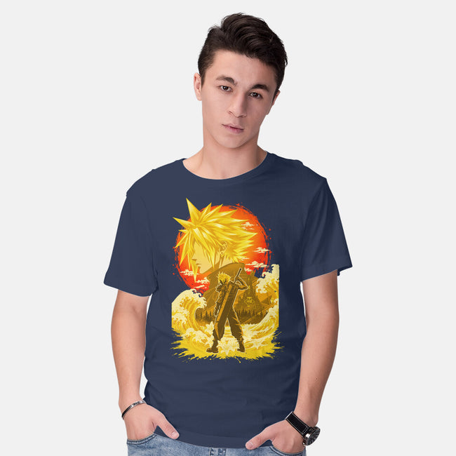 Great Wave Soldier-Mens-Basic-Tee-hypertwenty