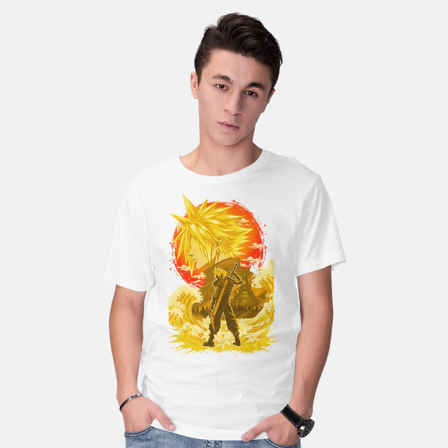 Great Wave Soldier-Mens-Basic-Tee-hypertwenty
