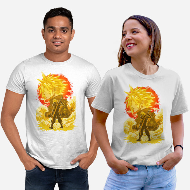 Great Wave Soldier-Unisex-Basic-Tee-hypertwenty