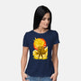 Great Wave Soldier-Womens-Basic-Tee-hypertwenty