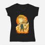 Great Wave Highwind-Womens-V-Neck-Tee-hypertwenty