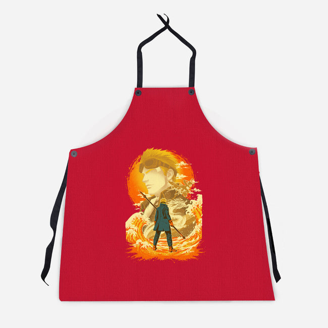 Great Wave Highwind-Unisex-Kitchen-Apron-hypertwenty