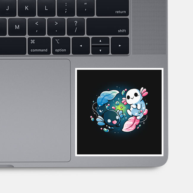 Ying Yang A-lotl-None-Glossy-Sticker-Vallina84