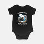 I wanna Be Where People Aren't-Baby-Basic-Onesie-Vallina84