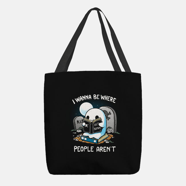 I wanna Be Where People Aren't-None-Basic Tote-Bag-Vallina84