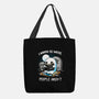 I wanna Be Where People Aren't-None-Basic Tote-Bag-Vallina84