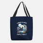 I wanna Be Where People Aren't-None-Basic Tote-Bag-Vallina84