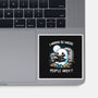 I wanna Be Where People Aren't-None-Glossy-Sticker-Vallina84