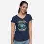 It Will Give You XP-Womens-V-Neck-Tee-Vallina84
