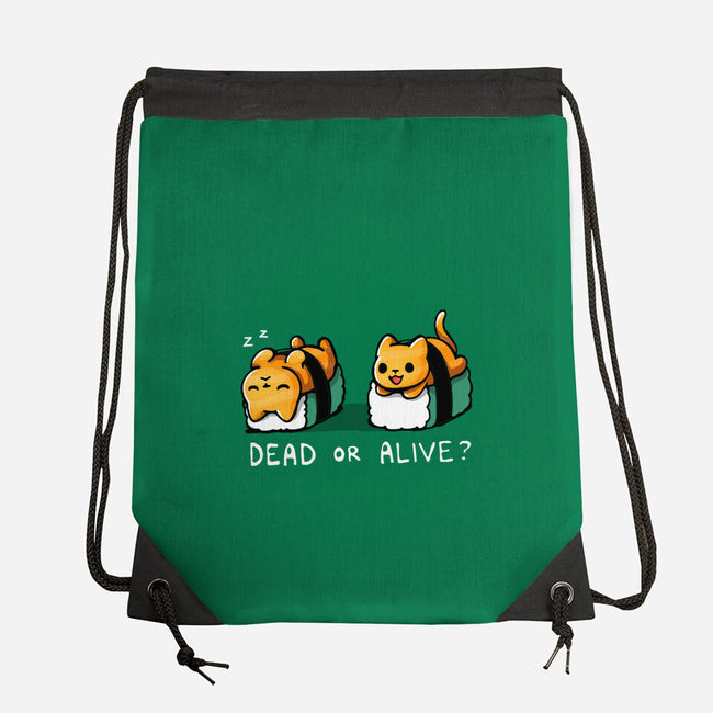 Sushicat Dead Or Alive-None-Drawstring-Bag-Vallina84