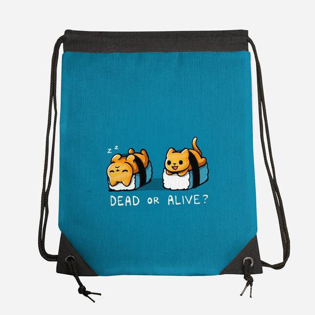 Sushicat Dead Or Alive-None-Drawstring-Bag-Vallina84