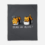 Sushicat Dead Or Alive-None-Fleece-Blanket-Vallina84