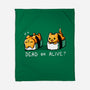 Sushicat Dead Or Alive-None-Fleece-Blanket-Vallina84