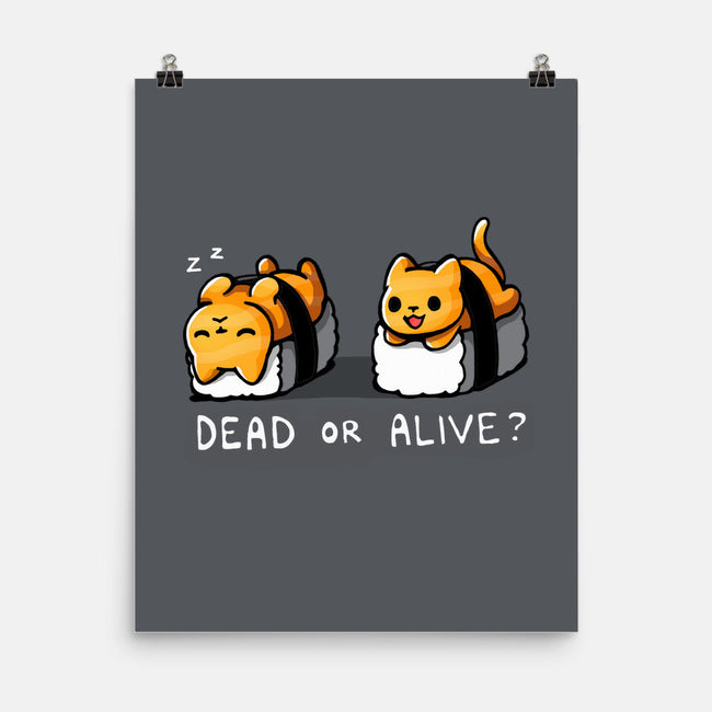 Sushicat Dead Or Alive-None-Matte-Poster-Vallina84