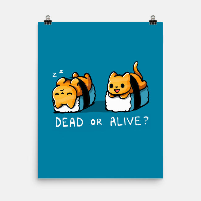 Sushicat Dead Or Alive-None-Matte-Poster-Vallina84