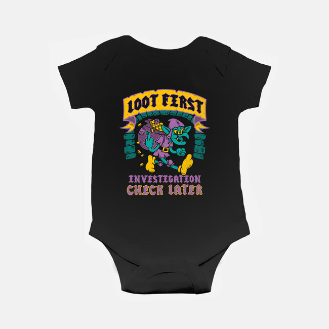 Loot First Check Later-Baby-Basic-Onesie-Nemons