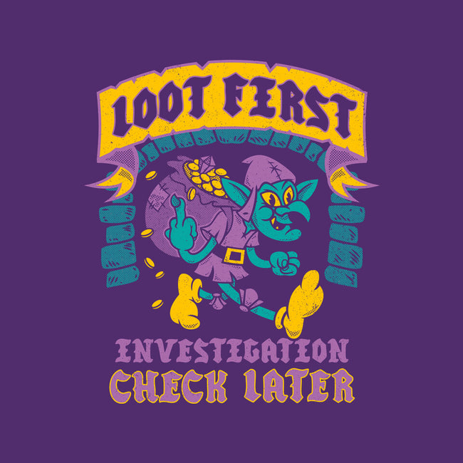 Loot First Check Later-None-Basic Tote-Bag-Nemons