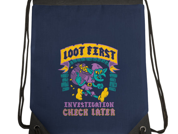 Loot First Check Later