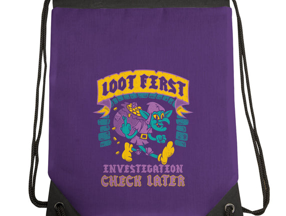 Loot First Check Later