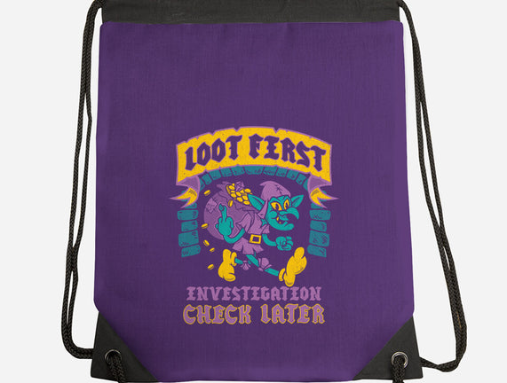 Loot First Check Later