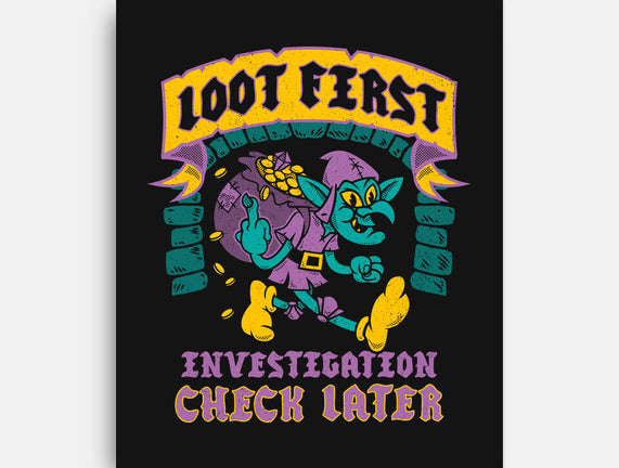 Loot First Check Later