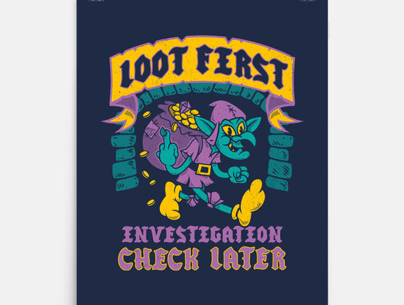 Loot First Check Later