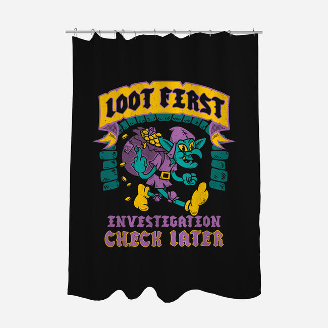 Loot First Check Later-None-Polyester-Shower Curtain-Nemons