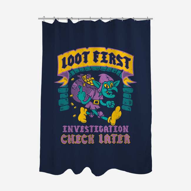 Loot First Check Later-None-Polyester-Shower Curtain-Nemons