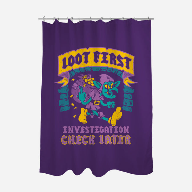 Loot First Check Later-None-Polyester-Shower Curtain-Nemons