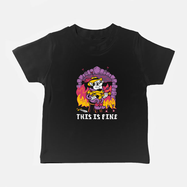 This Is A Fine Dungeon-Baby-Basic-Tee-Nemons