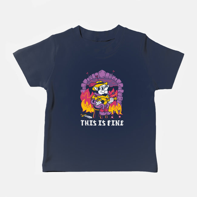 This Is A Fine Dungeon-Baby-Basic-Tee-Nemons