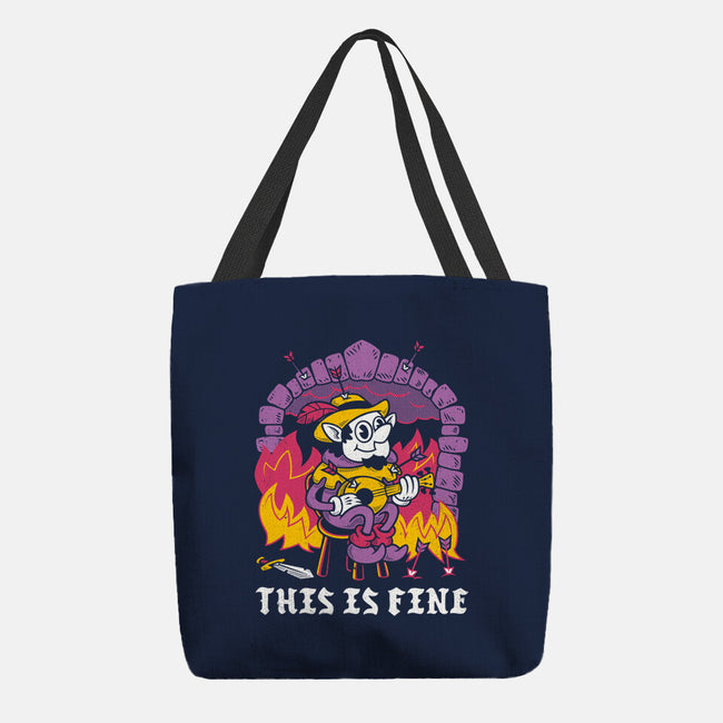 This Is A Fine Dungeon-None-Basic Tote-Bag-Nemons