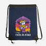 This Is A Fine Dungeon-None-Drawstring-Bag-Nemons