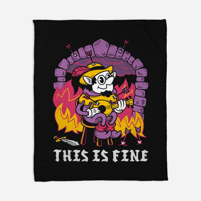 This Is A Fine Dungeon-None-Fleece-Blanket-Nemons
