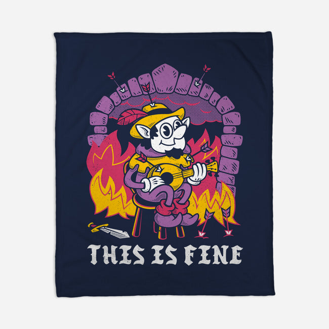 This Is A Fine Dungeon-None-Fleece-Blanket-Nemons