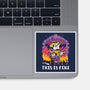 This Is A Fine Dungeon-None-Glossy-Sticker-Nemons