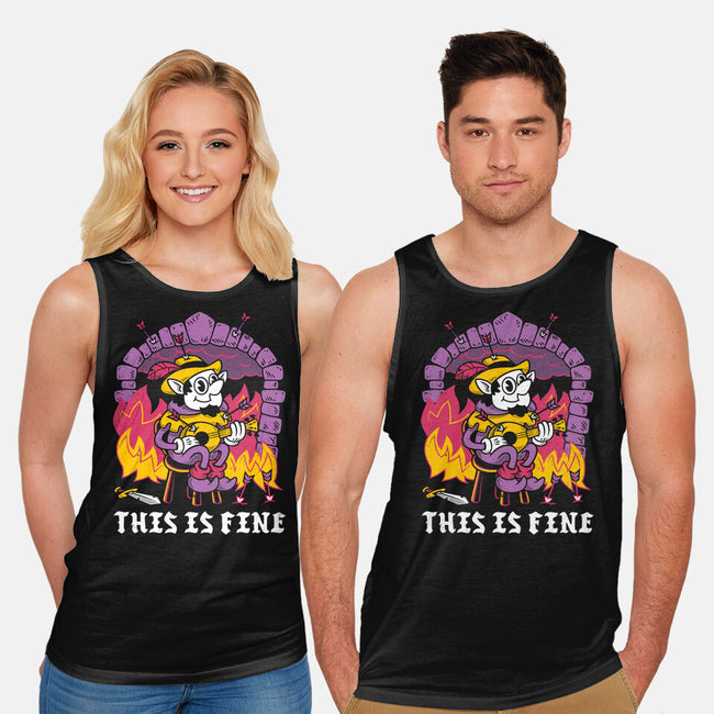 This Is A Fine Dungeon-Unisex-Basic-Tank-Nemons
