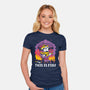 This Is A Fine Dungeon-Womens-Fitted-Tee-Nemons