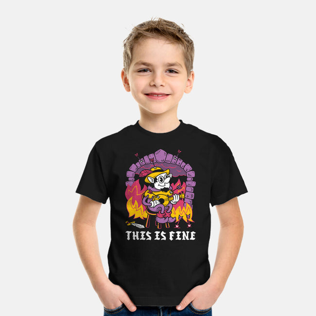 This Is A Fine Dungeon-Youth-Basic-Tee-Nemons